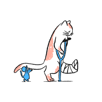 bequille illustration